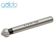 NEW Goldo WS83S Triple Edge Countersink Bit 8.3mm for Beveling/Enlarge Pot Holes