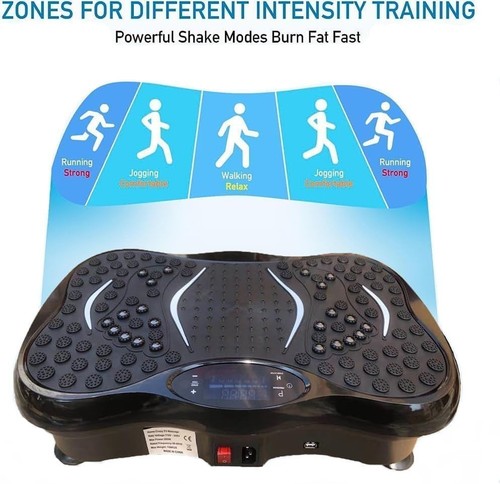 Vibration Plate Exercise Machine Home Fitness Weight Loss Equipment AUCTION - Picture 2 of 8
