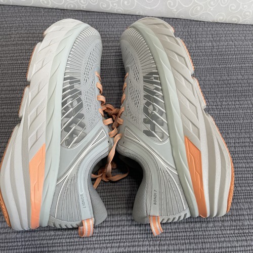 Zapatos Atléticos HOKA ONE ONE Bondi 7 Gris Multicolor F27221F Talla 9 Mujer’s - Imagen 9 de 12