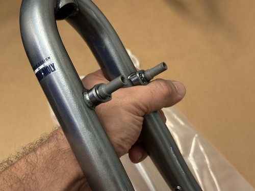 NOS Trek 790 700C Hybrid / Road Touring Cromoly Steel Bicycle Fork 1" Threaded - Picture 13 of 15