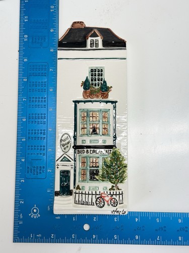 Hazle Ceramics A Nation Of Shopkeepers Bed And Breakfast Made In England Wall - Picture 2 of 10