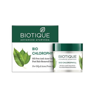 Biotique Bio Chlorophyll Oil Free Anti-Acne Gel & Post Hair Removal Soother