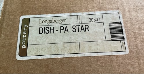 PLATO LONGABERGER - PA STAR-AZUL - Imagen 4 de 7