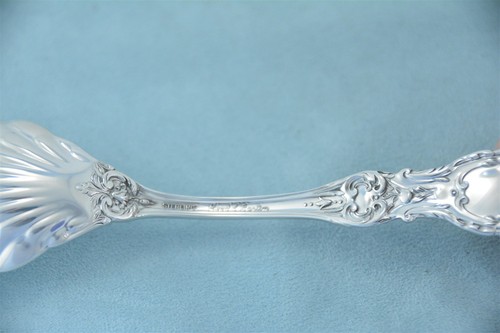 Reed & Barton Francis I Sterling 6-1/4" Sugar Shell Spoon New Mark No Monogram - Picture 7 of 7