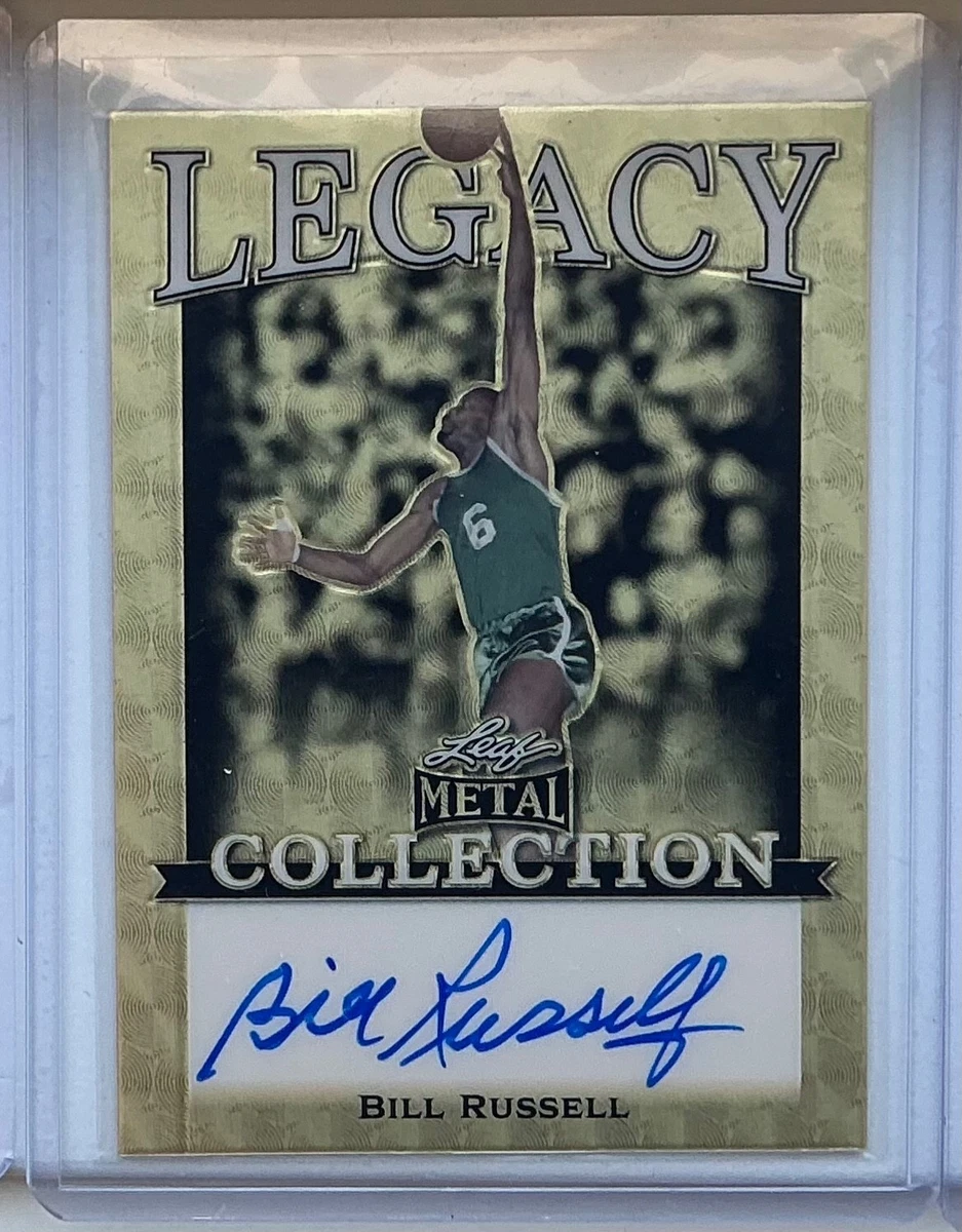 Leaf Bill Russell Basketball Sports Trading Cards & Accessories