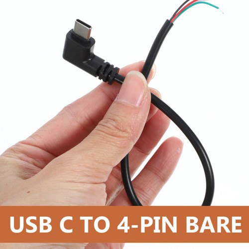 2 Count USB Data Cable Short Right Angle to Fast Charging Coiled - 第 9/12 張圖片