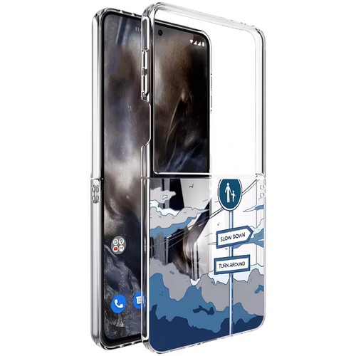 Für Samsung Galaxy Z Flip7 Flip6 Flip5 Flip4 Flip3 Herz Klar Hard Case Hülle - Bild 17 von 24