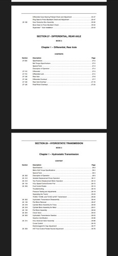 NEW HOLLAND TC35 TC35D TC40 TC40D TC45 SERVICE Workshop REPAIR PDF MANUAL 1012Pg - Picture 6 of 24