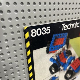 Lego Technic Universal Set (8035) Instruction Manual Booklet ONLY No Bricks