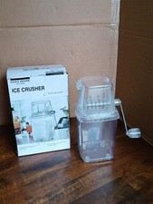 Ice Crusher / Ice Machine Clear Manual