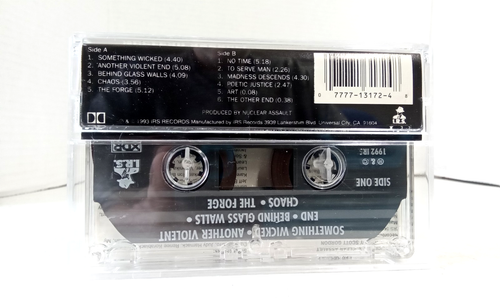 Nuclear Assault Something Wicked Cassette Original 1992 IRS Records NEAR MINT - Imagen 2 de 5