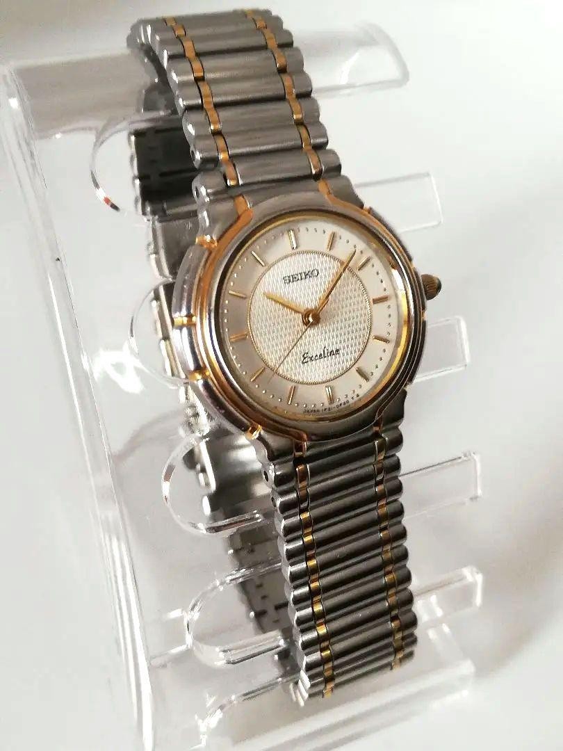 【電池新品、美品】セイコー　エクセリーヌ　ビンテージ　1F21-0D70 電池新品、美品】セイコー エクセリーヌ ビンテージ 1F21-0D70