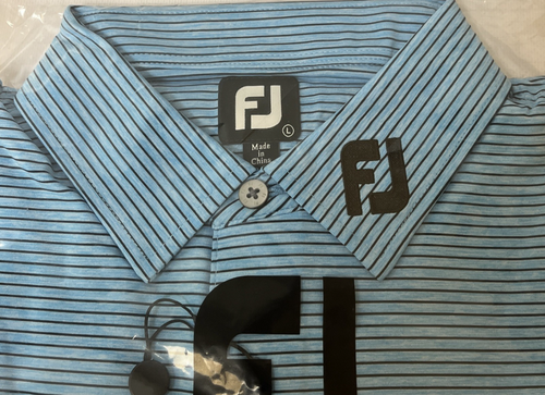 Footjoy PGA Tour/Golf Channel Over Run Herren Large Sky Navy FJ Logo NUR NEU - Bild 2 von 3