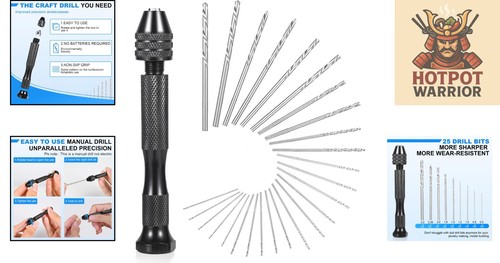 Langlebiges Mikrobohrer-Set, 0,5-3,0 mm HSS für präzise Schmuckherstellung - Bild 2 von 9