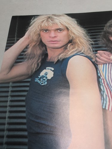 Rare VAN HALEN 1980s Magazine Tour Program Eddie Van Halen, David Lee Roth - Picture 15 of 22