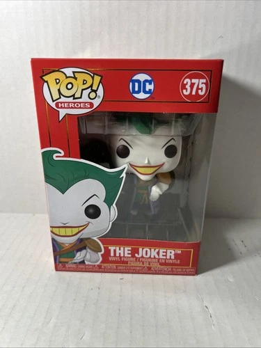 Funko Pop! Heroes DC The Joker #375 2021 Limited Edition Exclusive W/ Protector