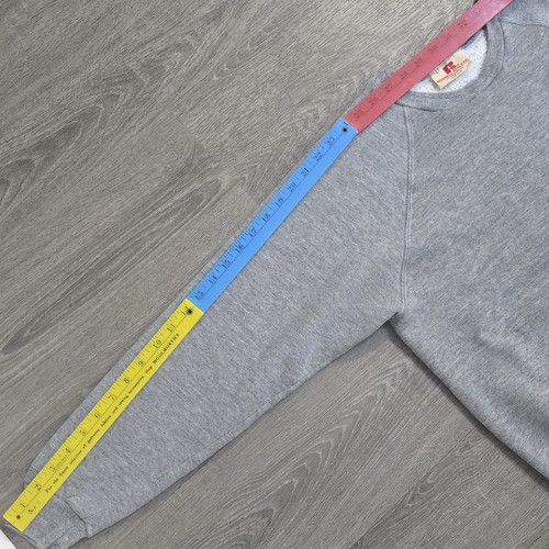 Vintage 70s Russell Athletic Crewneck Sweatshirt Raglan 1970s USA Made Men Large - Bild 16 von 17