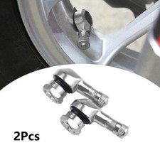 High Quality Motorcycle Wheel Rim Valve Stem Extenders 90 Degree Bend Set of 2