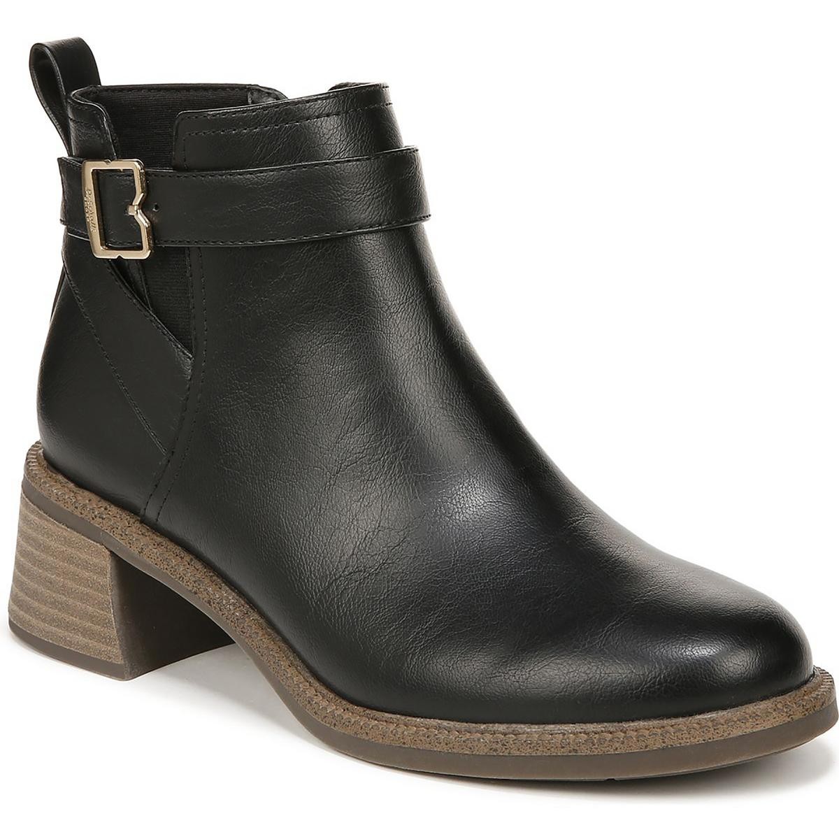 Женские ботильоны Dr. Scholls Shoes Retrospect черного цвета 7 Medium (B,M) BHFO 0957
