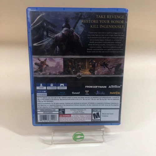 Sekiro: Shadows Die Twice (Sony PlayStation 4 PS4, 2019) - Picture 2 of 4