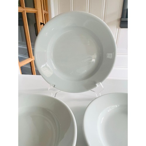 Set of 4 Apilco French Porcelain 9” Soup Pasta Bowls - Picture 2 of 3