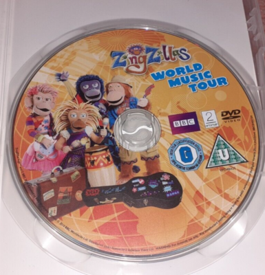 BBC, ZingZillas World Music Tour, Rare UK DVD, David Collier