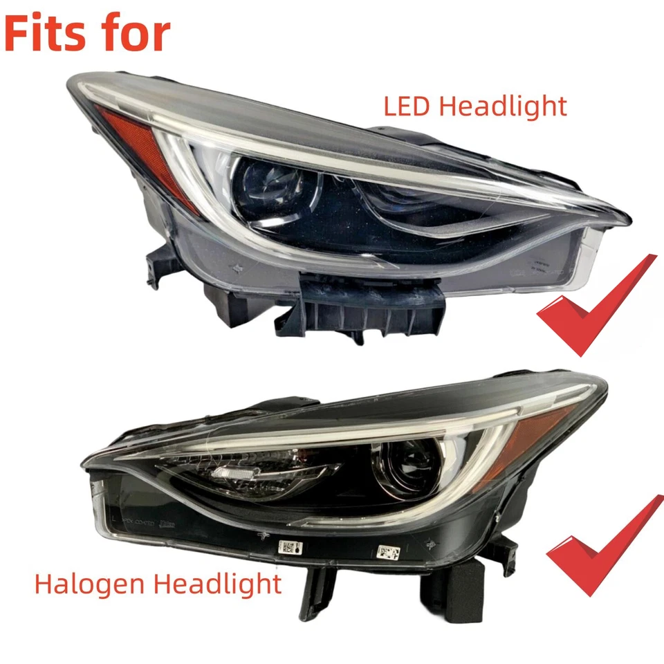 2X LED Boards For Infiniti QX30 Q30 2017-2019 LED Headlight DRL Turn signal L&R Foto 4 de 4