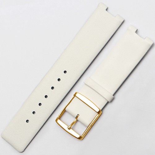 Hochwertiges weiches Echtleder quadratisches Ende Uhrenarmband Armband Kerbe 20 mm passt CK - Bild 44 von 48