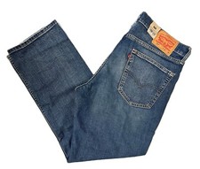 Genuine LEVIS Mens 559 RELAXED STRAIGHT  FIT JEANS Stretch Medium Wash Blue
