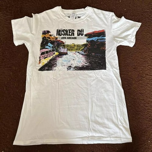 Husker Du Zen Arcade White Short Sleeve Rare T shirt Unisex S-5XL - Picture 2 of 3