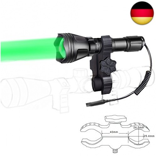 Odepro KL52 zoombare Taschenlampe rot grün weiß LED ir850 LED weiß Lampe be4dc5 Odepro KL52 zoombare Taschenlampe rot grün weiß LED ir850 LED weiß Lampe be4dc5