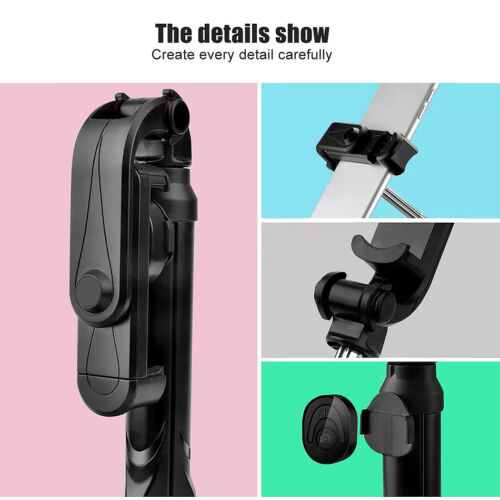 Telescopic Selfie Stick Bluetooth Tripod Monopod Phone Holder For iPhone Samsung - Picture 6 of 12