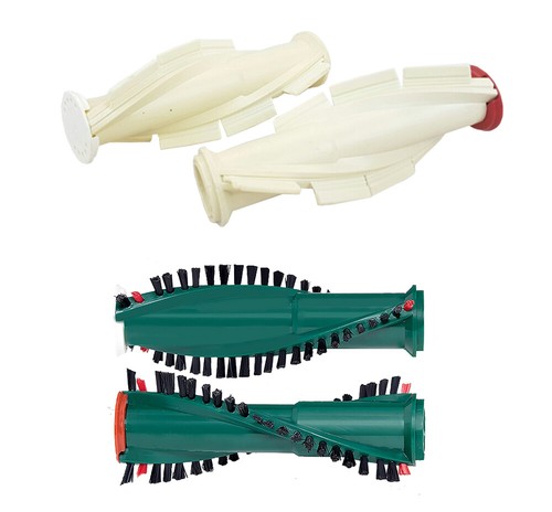 BATTITAPPETO FOLLETTO PER VK130 131 135 140 RULLI POLVERE TUBO BOCCHETTE VORWERK - Imagen 4 de 6