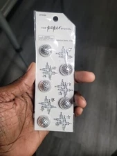 Paper StudioDisco Ball & Star Rhinestone Stickers ST4