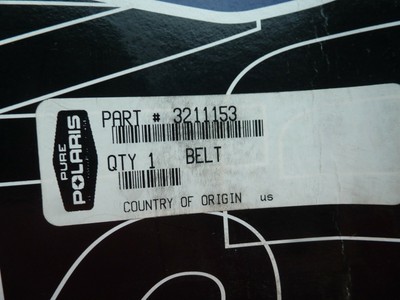 3211153 NEW Polaris OEM Drive Belt Sportsman 2013-2014