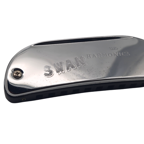 Swan Harmonica 1020 C Key Vintage Musical Instrument - Picture 6 of 11