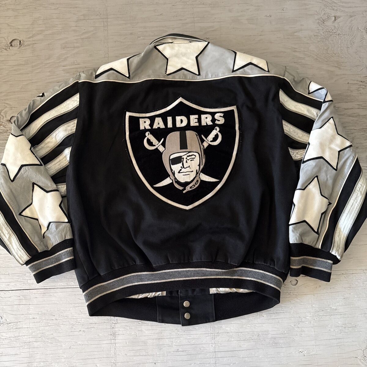 VTG Distressed 90s NFL Jeff Hamilton LA Los Angeles Raiders VTG Distressed 90s NFL Jeff Hamilton LA Los Angeles Raiders