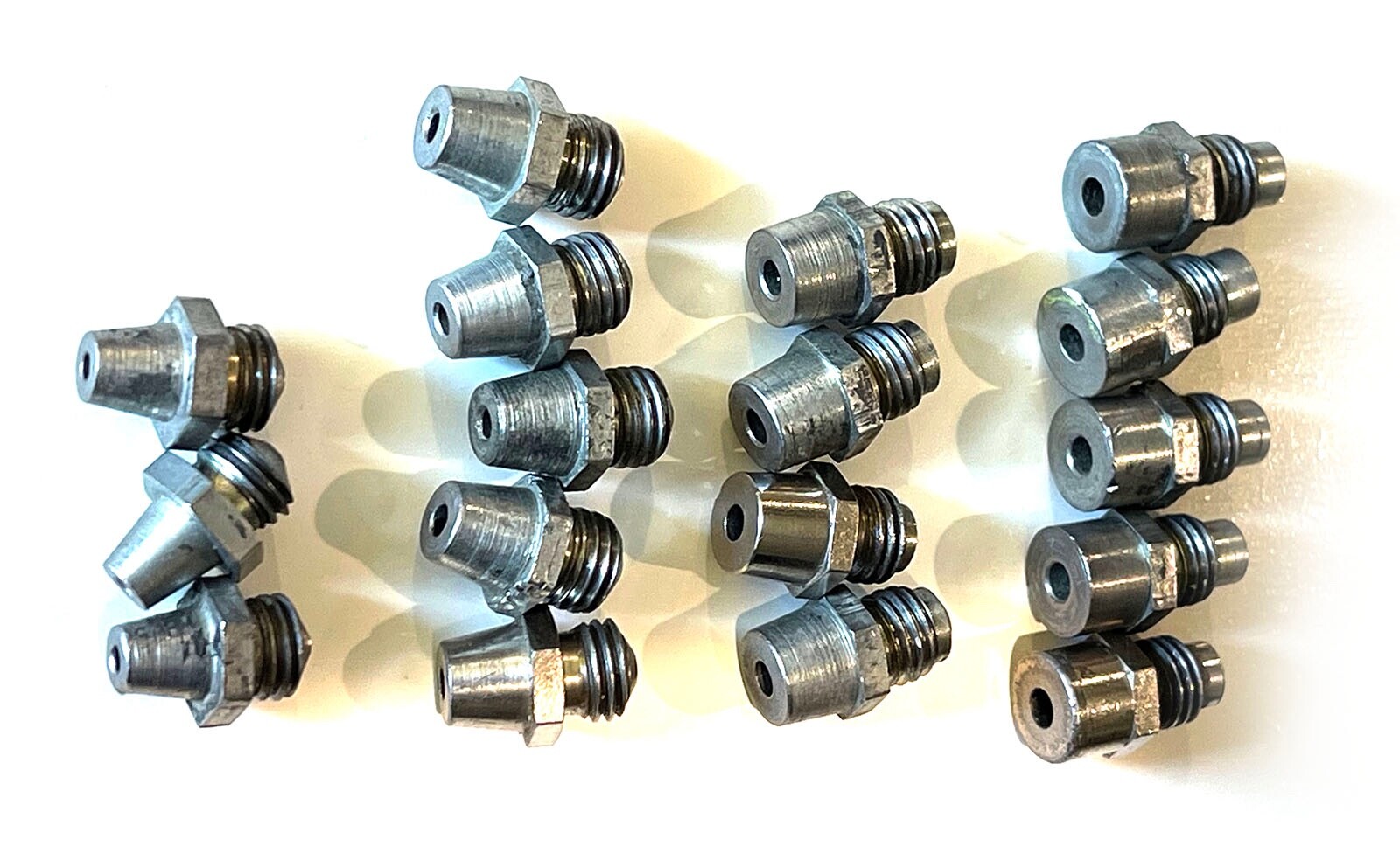 97Pc Nosepiece Assortment for Standard Rivet Gun Riveter Marson Emhart