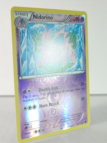 Nidorino - BW Plasma Freeze - 44/116 - Reverse Holo - Non Comune - T - Foto 3 di 5
