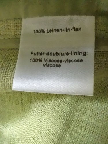 Akris Punto Linen Jacket Women's Size 10 Full Zip Business Casual Mint Green - Picture 14 of 15