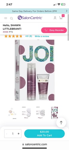 Juego completo de champú protector contra daños Joico Defy 10,1 fl oz y acondicionador 8,5 fl oz - Imagen 9 de 14