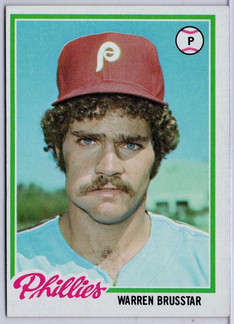 1978 Topps #297 Warren Brusstar in EX Condition Phillies