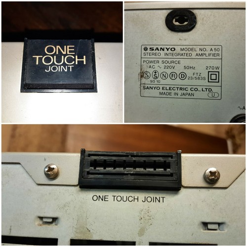 Sanyo A-50 STEREO INTEGRATED AMPLIFIER Verstärker Stereo Hifi - Bild 11 von 12