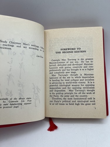 Quotations from Chairman Mao Tse Tung Little Red Book 2nd Edition 1967 - Picture 8 of 9