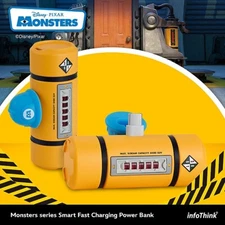 Disney Pixar Monsters Inc. Scream Canister Portable Charger 5000mAh