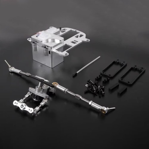 for hpi baja 5b ss Upgrated CNC metal battery case symmetrical steering Kits New - Picture 12 of 25