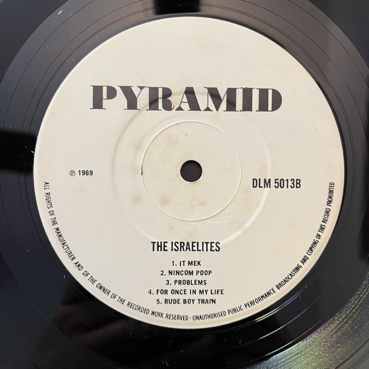 Desmond Dekker The Israelites Pyramid DLM 5013 Mono Vinyl LP