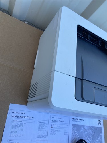 HP LaserJet Pro M402n Printer W / Toner  & cables firmware updated, Tested #5 - Picture 7 of 10