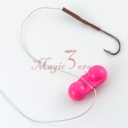 50PCS Fishing Tackle Inline Double Rattles Attractor Beads Catfish Lures  - Picture 5 of 14