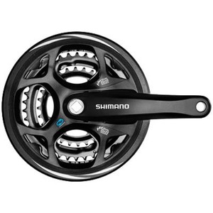 Shimano FC-M311 Altus Square Taper 3 x 7//8s Bike Crankset 175mm 42//32//22T NEW